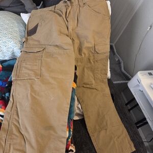 Men's Tan Cargo Pants